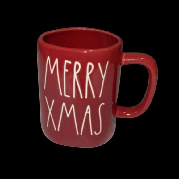 Rae Dunn CHRISTMAS Peppermint Mocha Ho Ho Ho Santa Mugs - Picture 7 of 7